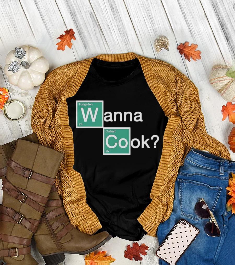 Breaking Bad Elements Style Wanna Cook? T-Shirt