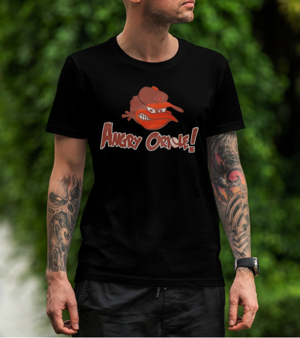 Angry Oriole Baltimore Orioles Angry Oriole T-Shirt