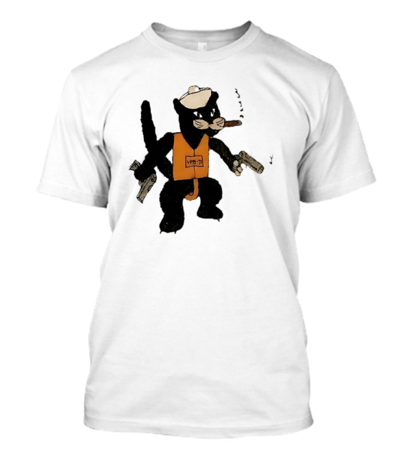 VPB-71 Cat Patrol Squadron Armed Mascot T-Shirt