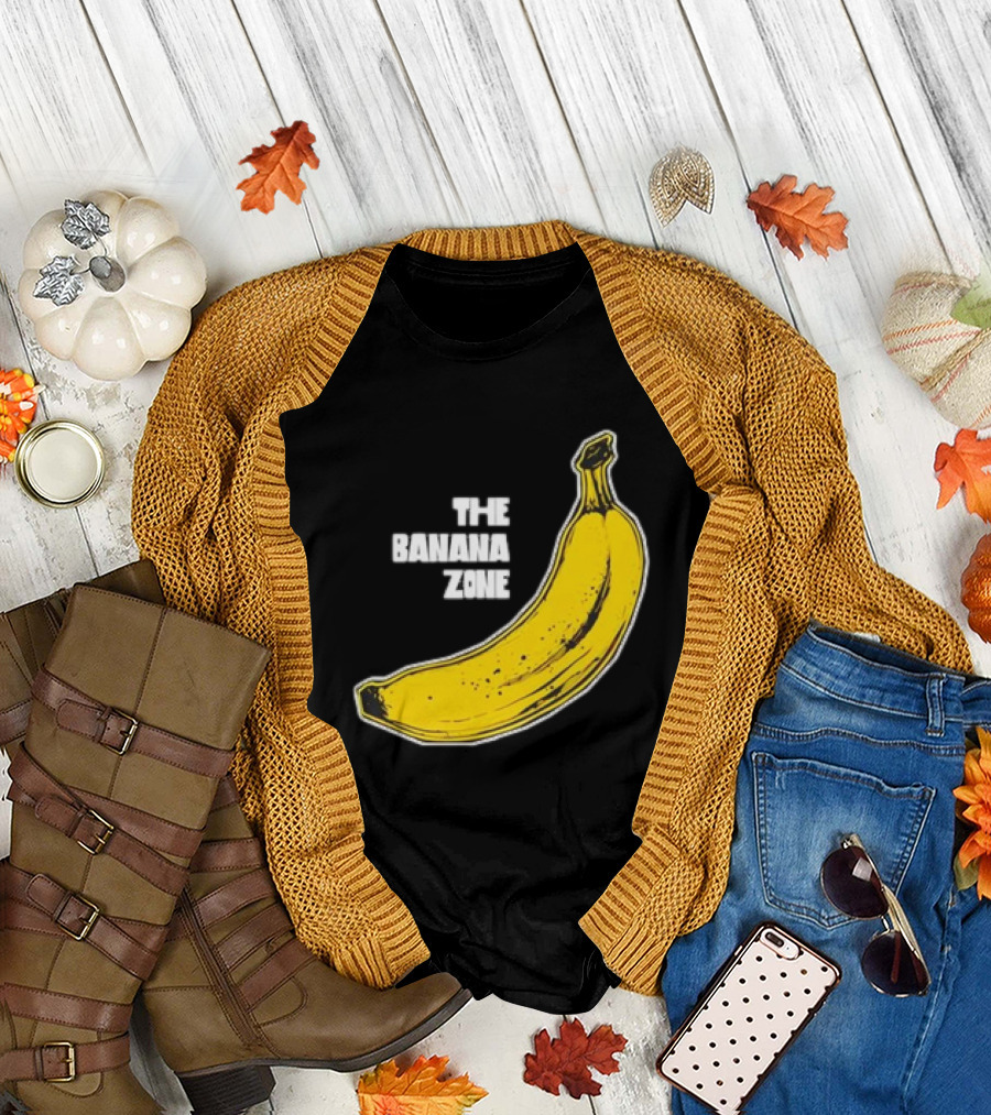 The Banana Zone Comic Banana Meme T-Shirt