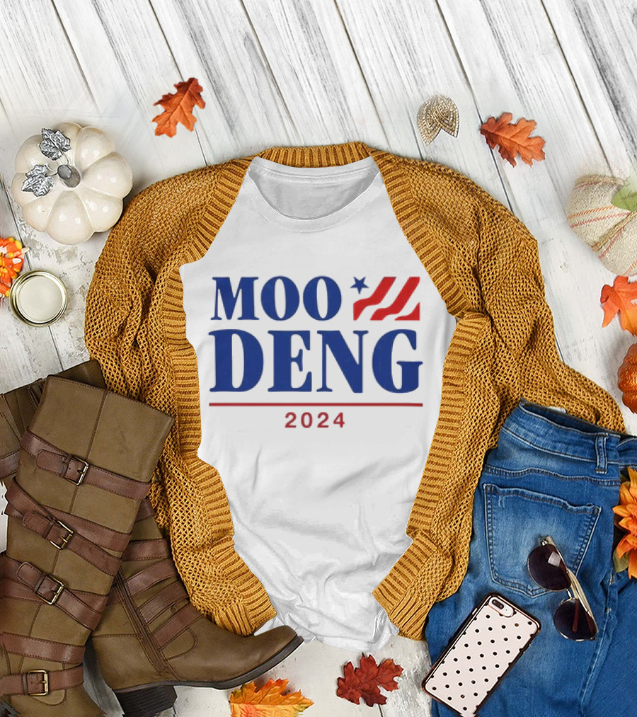 Moo Deng 2024 Hippo Election Campaign Premium T-Shirt