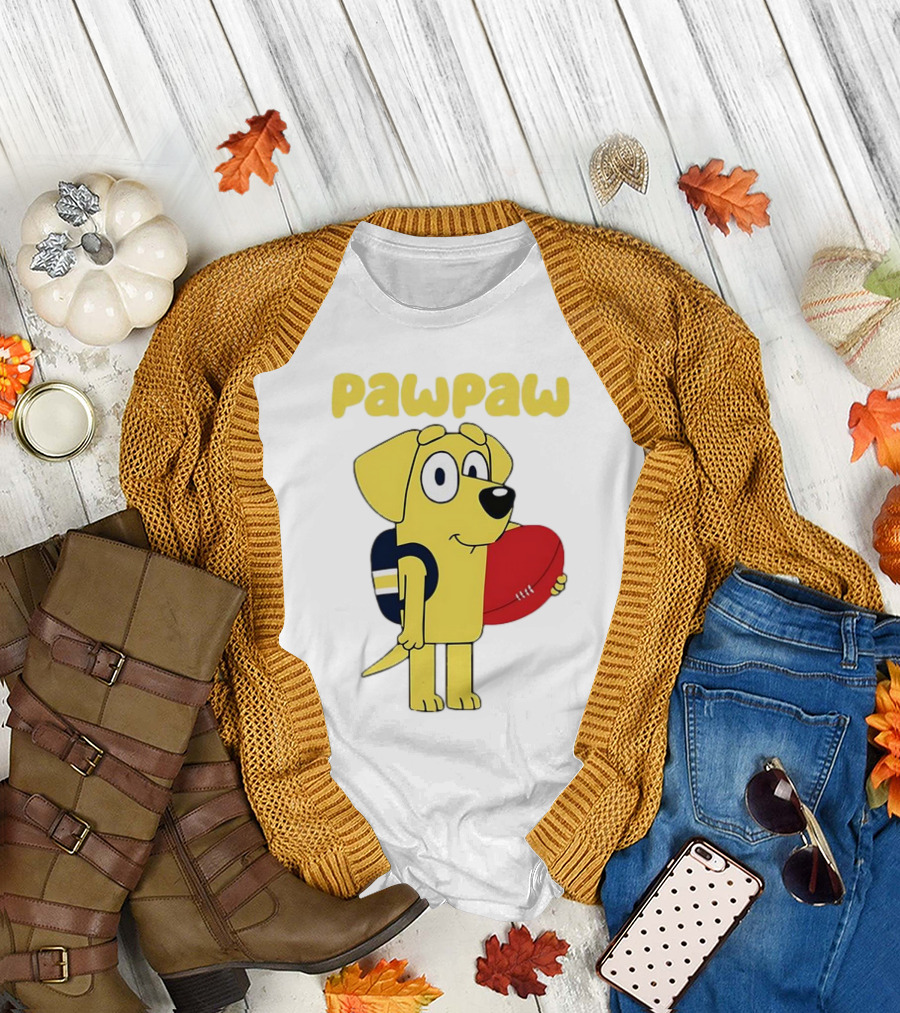 Pawpaw Lucky Football Cartoon Shannon Sharpe T-Shirt