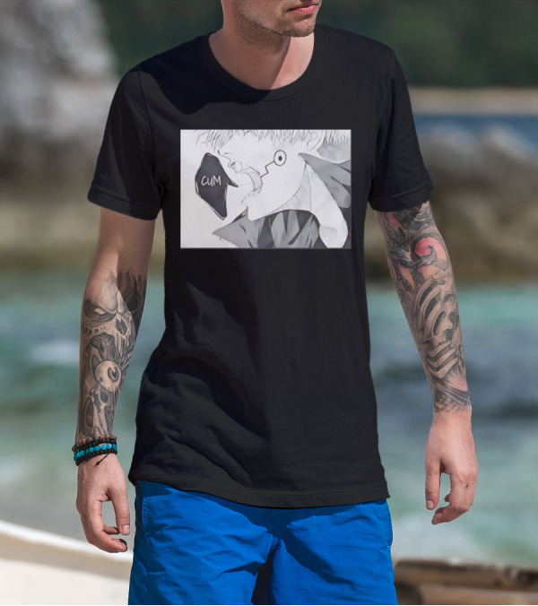 Inumaki Toge Cum Funny Manga Style Speech Bubble T-Shirt