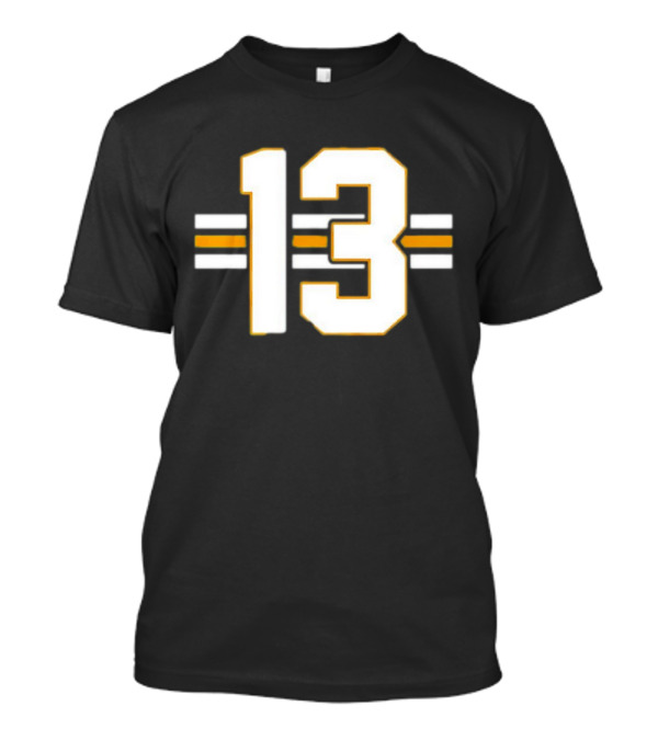 Kansas City Chiefs Lucky Football 13 Stripe Vintage Retro Sports Fan Merchandise T-Shirt