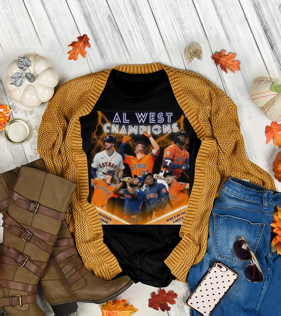 Houston Astros AL West Champions Won 7 of the Last 8 T-Shirt