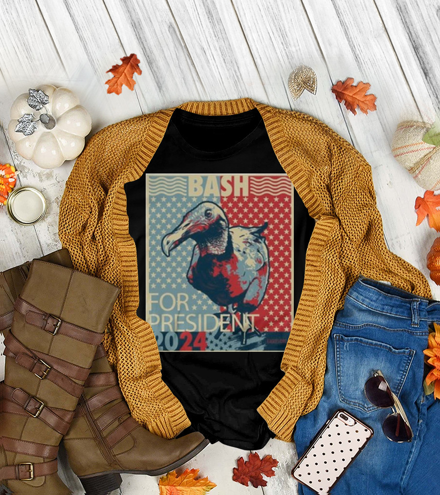 Bash 2024 For President Avian Elections Poster T-Shirt