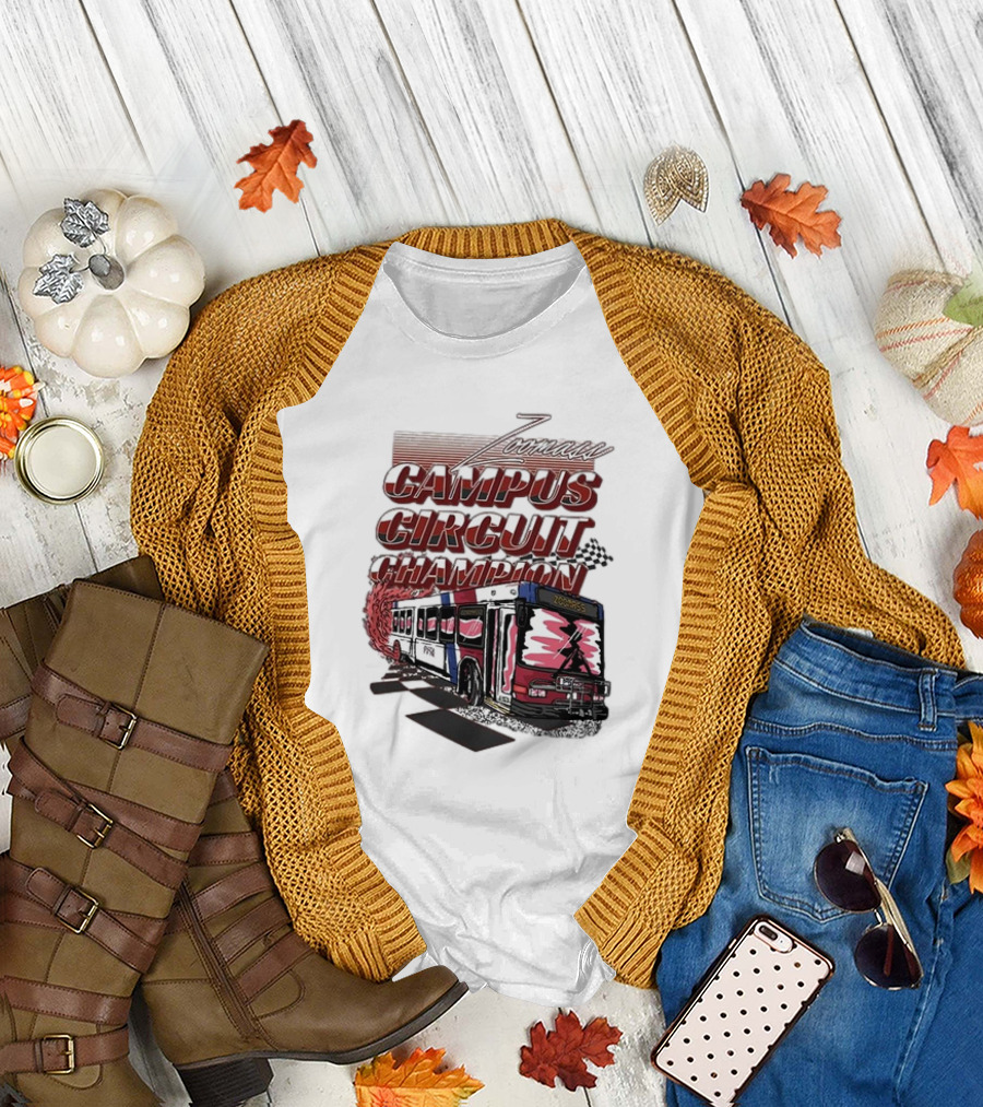 Campus Circuit Champion Zomass Racing Bus T-Shirt