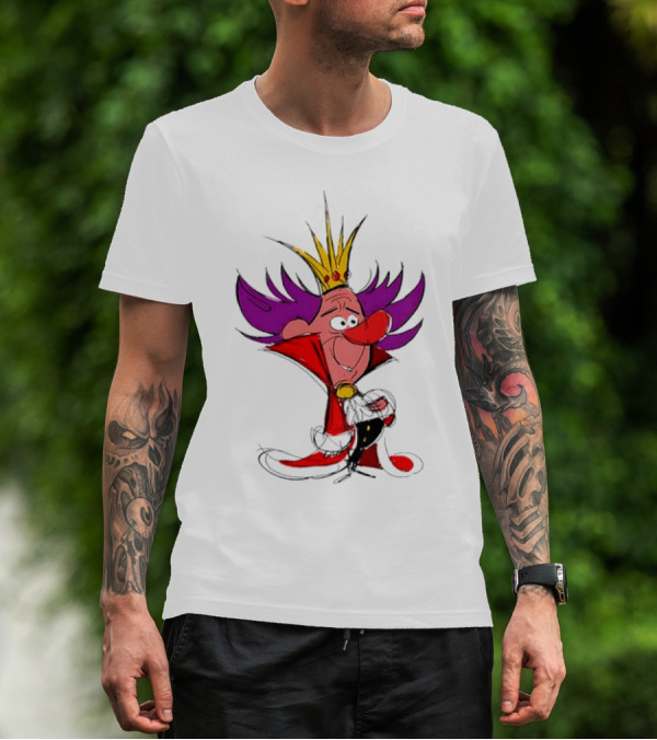 Disney Villains Cartoon Queen Of Hearts T-Shirt