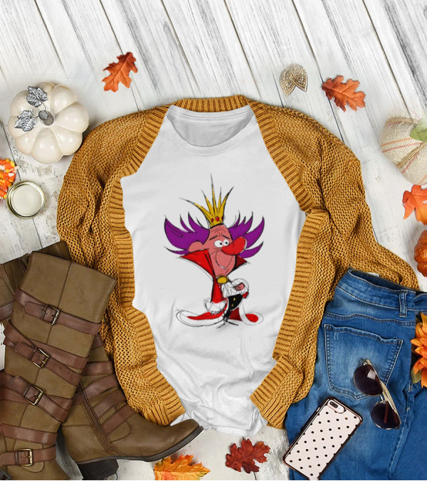 Disney Villains Cartoon Queen Of Hearts T-Shirt