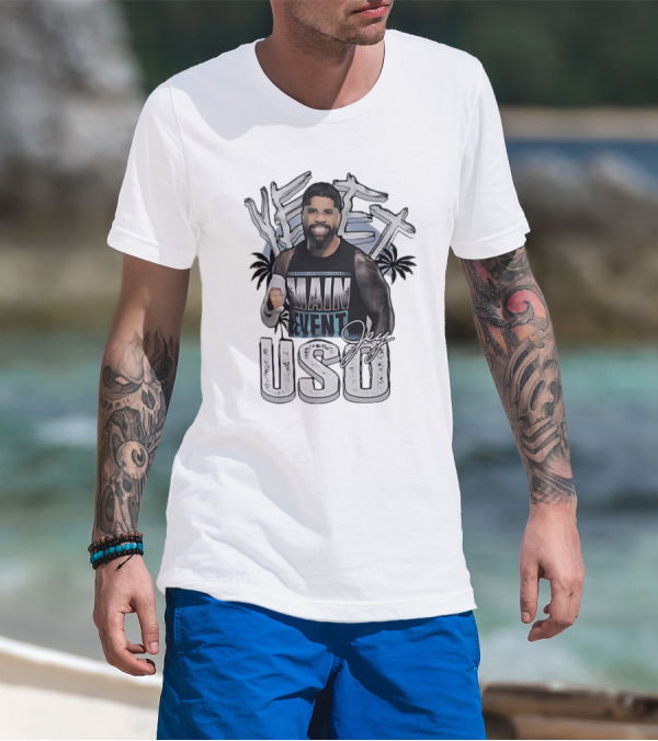YEEET Main Event Jey Uso WWE Signature T-Shirt