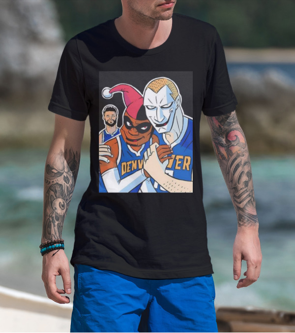 Jokic Russ Jokic Russell Westbrook Denver Nuggets Basketball Jokic Comic T-Shirt