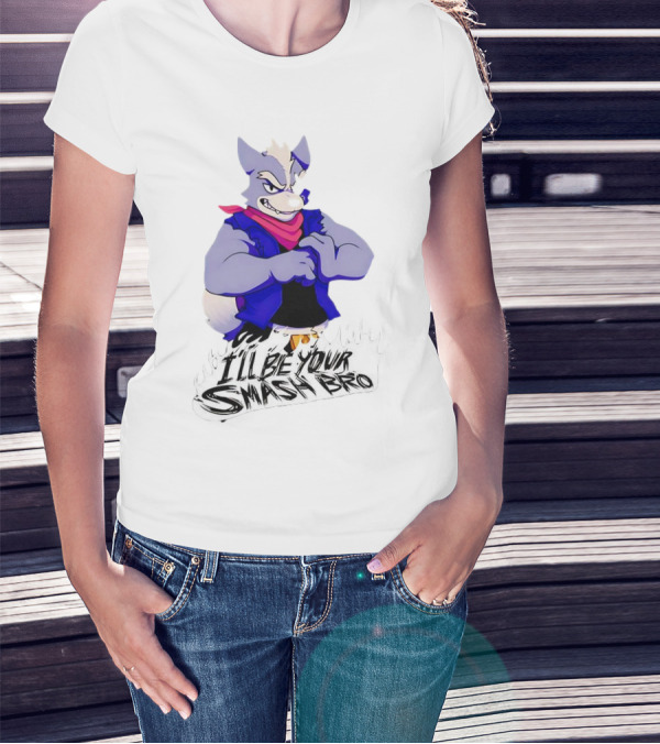 I'll Be Your Smash Bro Wolf Furry T-Shirt