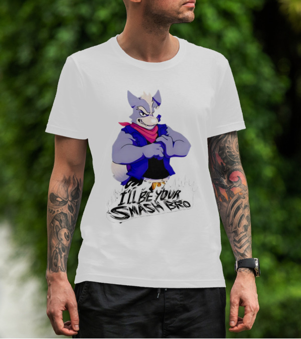 I'll Be Your Smash Bro Wolf Furry T-Shirt