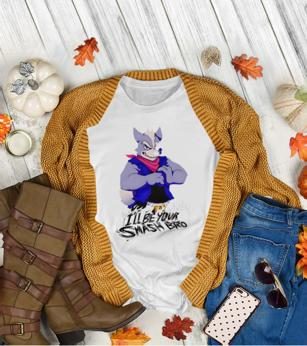 I'll Be Your Smash Bro Wolf Furry T-Shirt