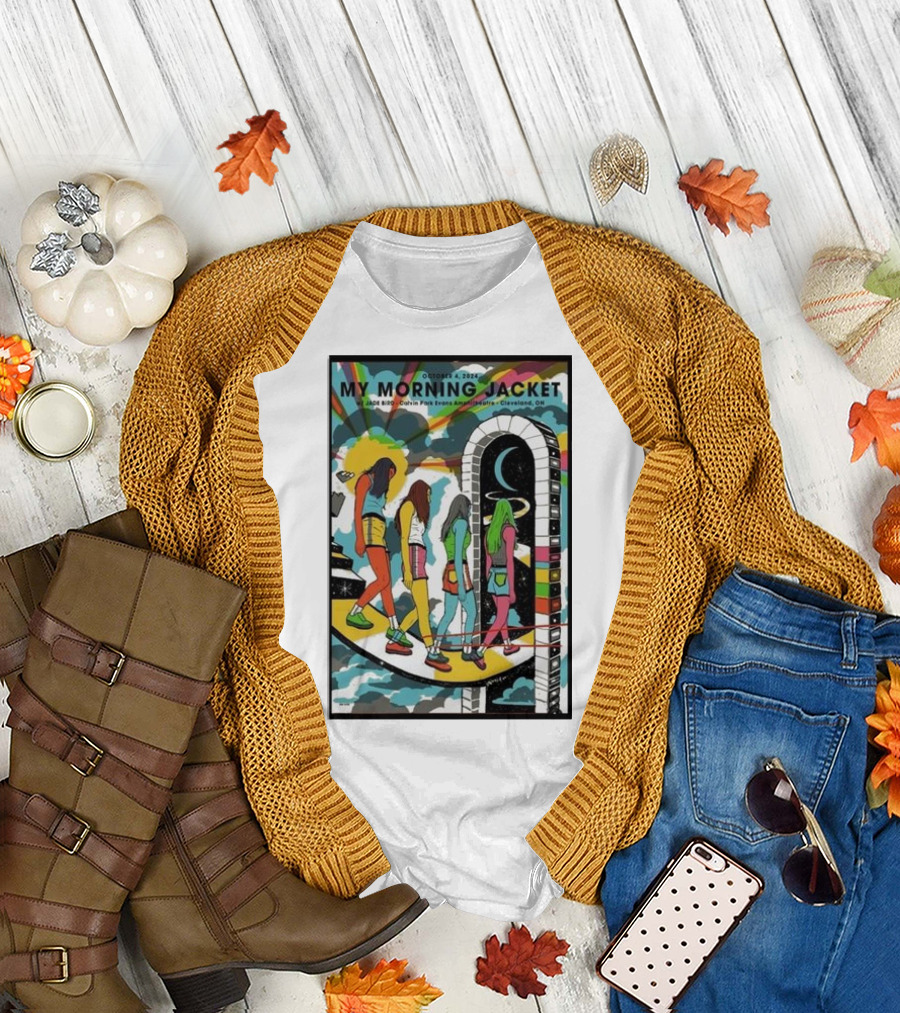 My Morning Jacket October 4 2024 Jade Bird Cleveland Ohio Concert T-Shirt