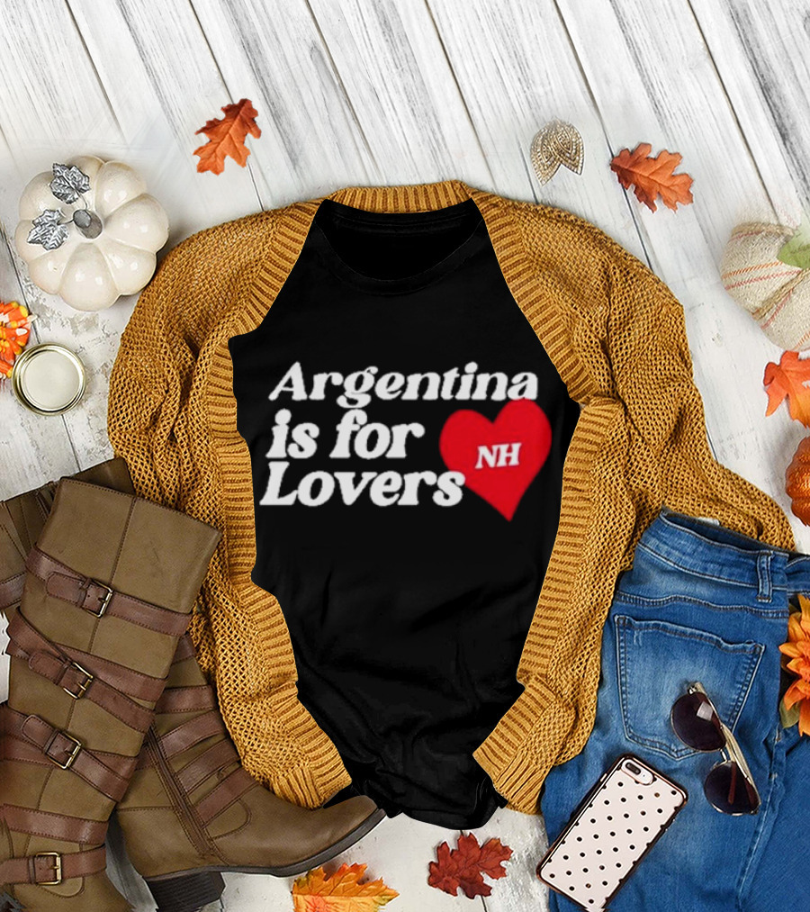 Niall Horan Argentina Is For Lovers Heart NH T-Shirt
