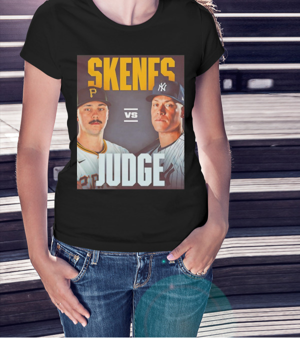 Skenes Vs Judge Yankees Pirates Showdown T-Shirt