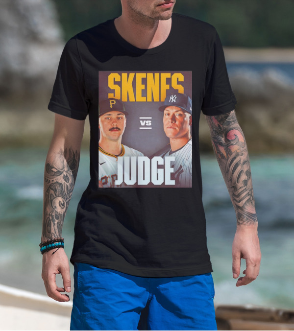 Skenes Vs Judge Yankees Pirates Showdown T-Shirt