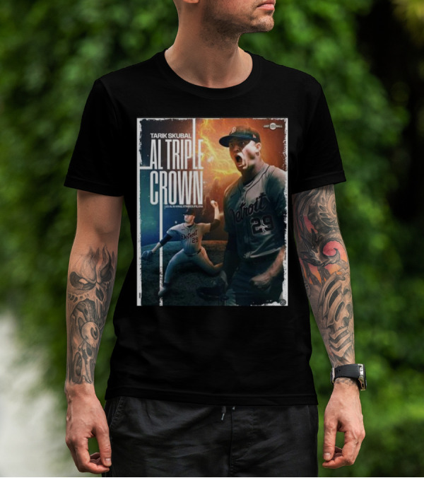 TARIK SKUBAL DETROIT 29 AL TRIPLE CROWN T-Shirt