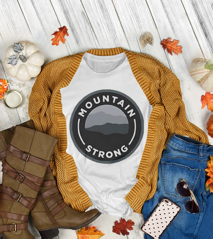 Tennessee Volunteers Mountain Strong Support Hurricane Helene T-Shirt