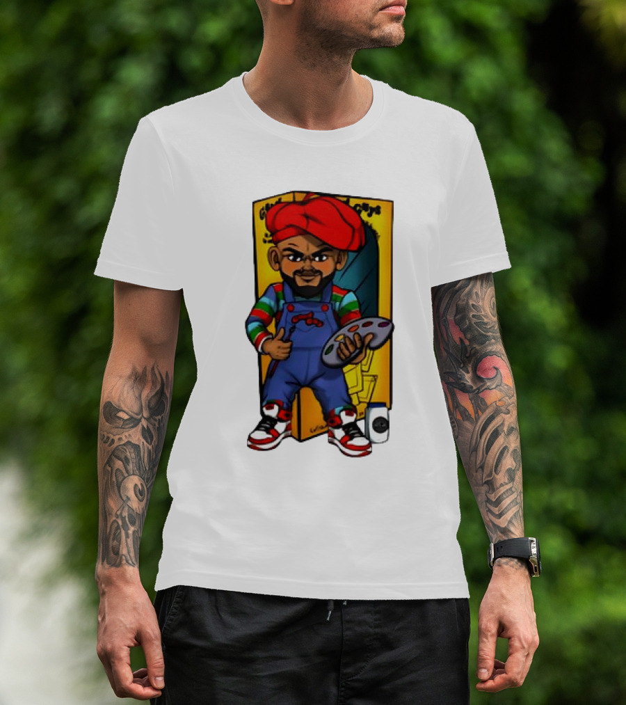 The Real McCoy JDX Cartoon Artist With Palette And Brush T-Shirt