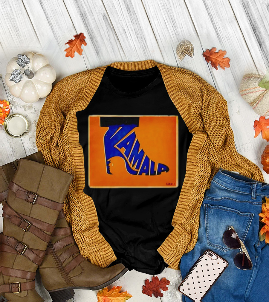 Gary Taxali Kamala Heel Retro Kamala T-Shirt