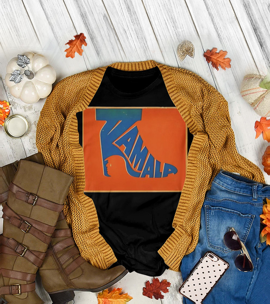 Kamala Heel by Gary Taxali Retro T-Shirt