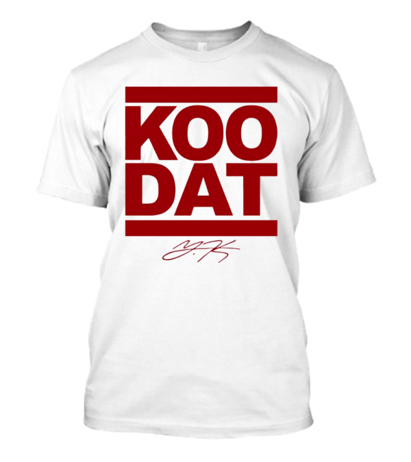 Atlanta Falcons Younghoe Koo Koo Dat Kicker Signature T-Shirt
