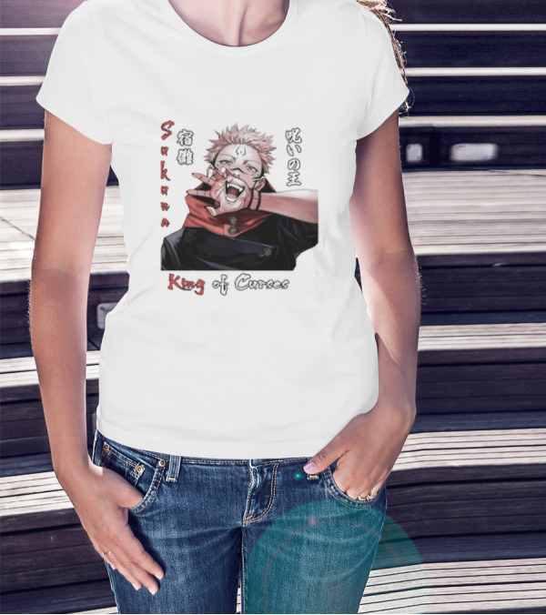 Sukuna King Of Curses Anime T-Shirt