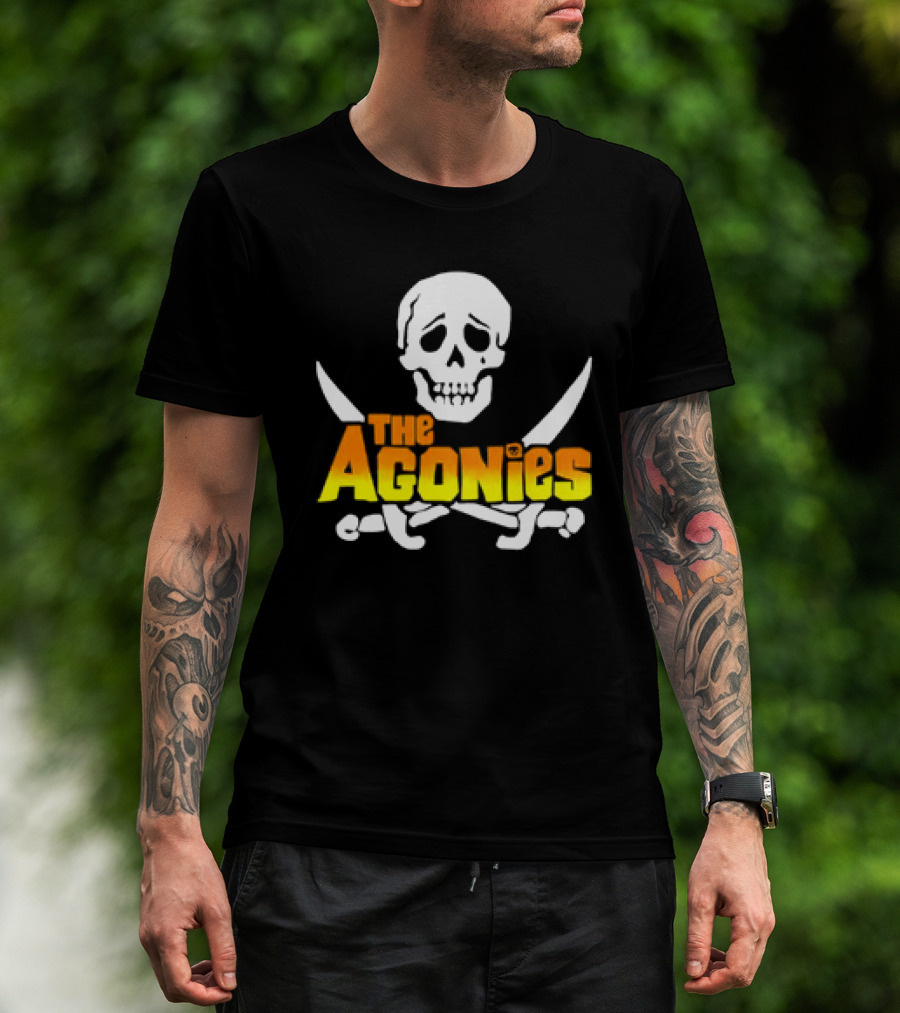 The Agonies Skull Crossbones T-Shirt