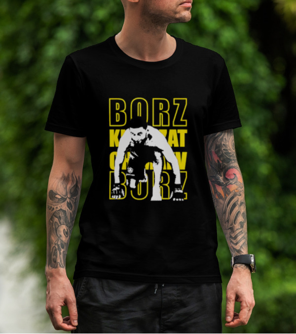 Khamzat Chimaev Borz UFC MMA Fighter T-Shirt