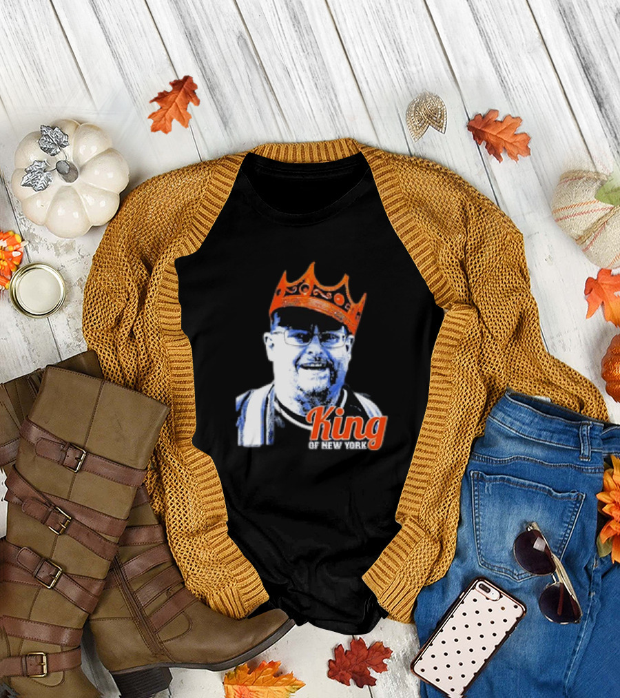King of New York Baseball Frank Fleming T-Shirt