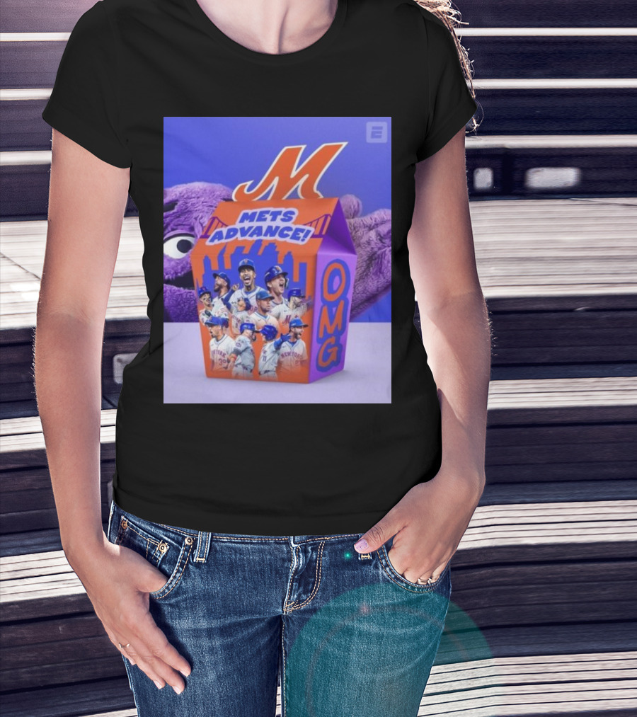 OMG Mets Advance Moving On To The NLCS T-Shirt
