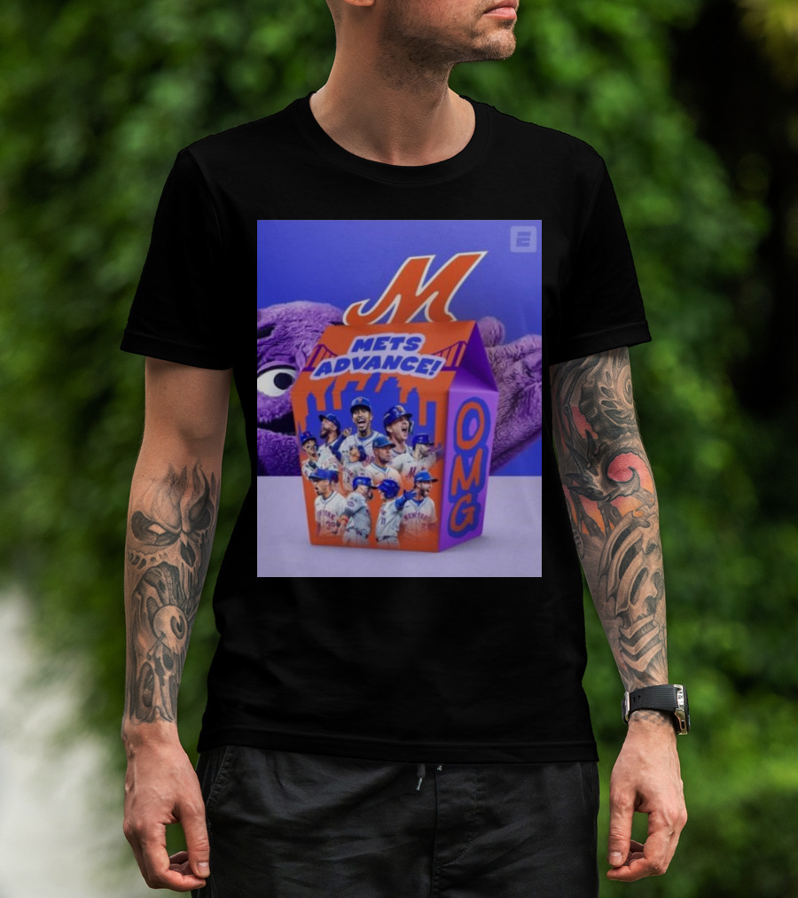 OMG Mets Advance Moving On To The NLCS T-Shirt