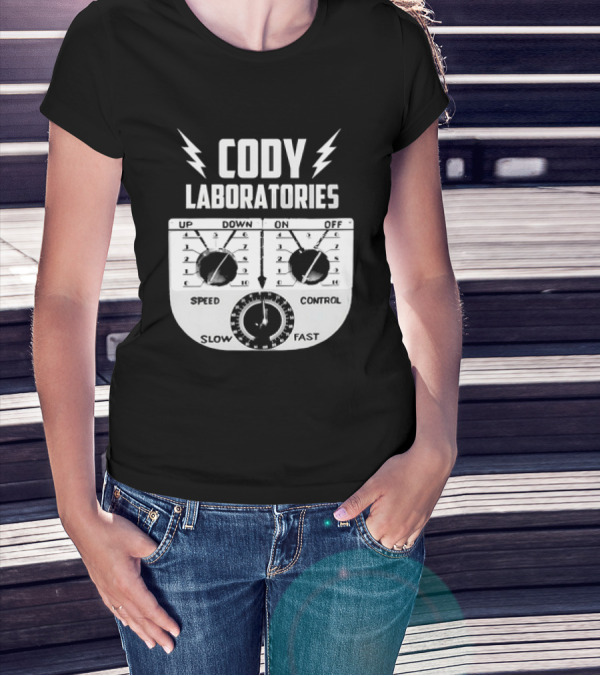 Cody Laboratories Speed Control Up Down On Off Slow Fast T-Shirt