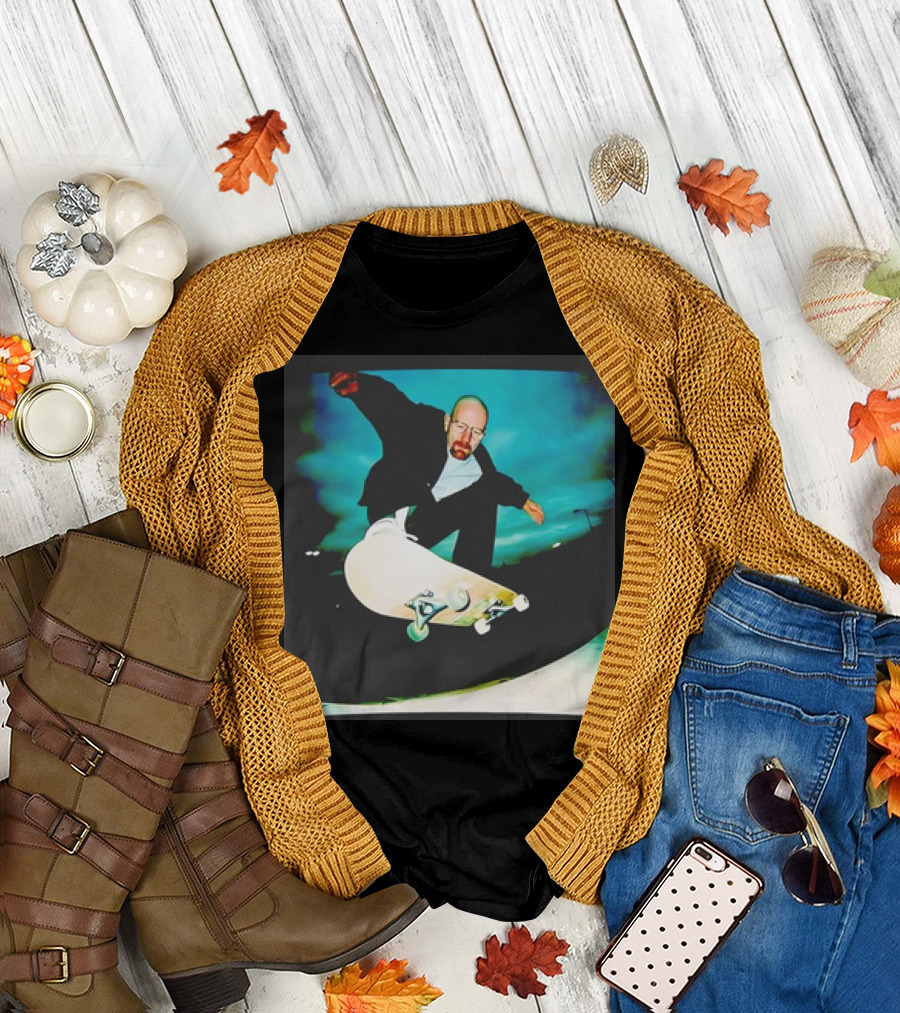Werner Heisenberg Breaking Bad Skate Vintage T-Shirt