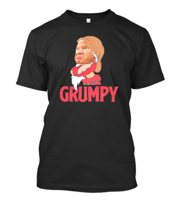 Grumpy Trump Parody Snow White Dwarf T-Shirt