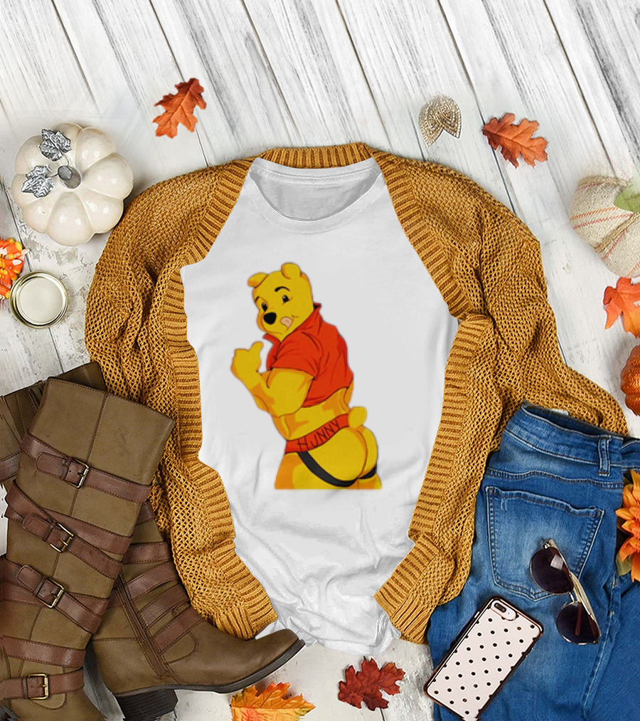 Buff Winnie The Pooh Meme Thicc Winnie T-Shirt