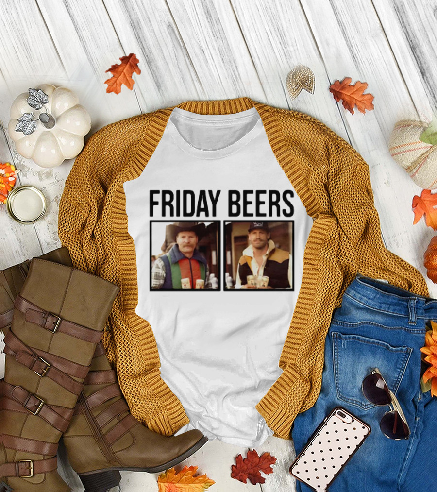 Friday Beers Chase Rice Duo Vintage Look T-Shirt