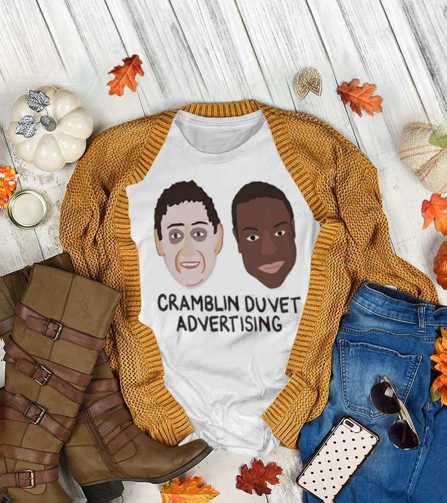 Cramblin Duvet Advertising Faces T-Shirt