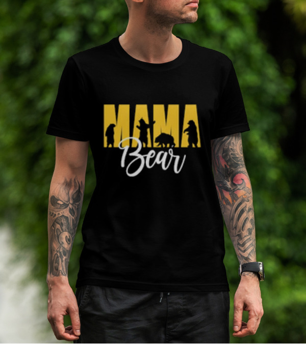 MAMA Bear Mom Life Mother’s Day T-Shirt