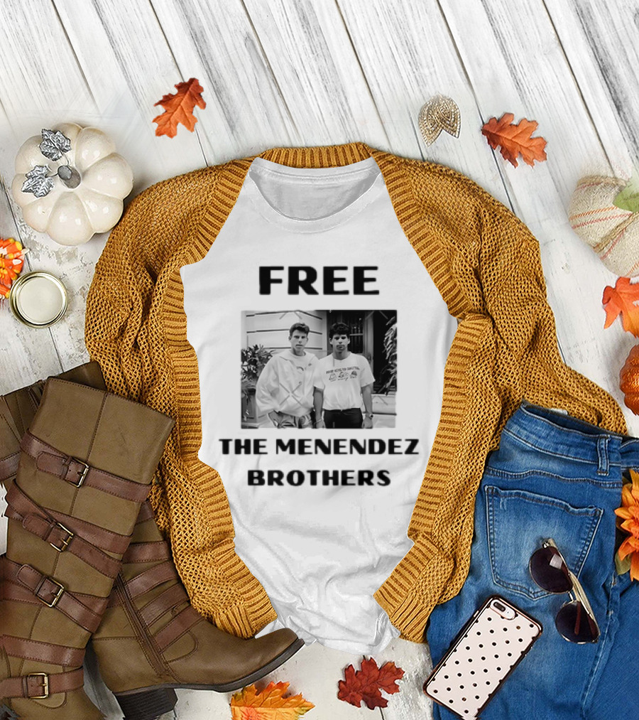 Free the Menendez Brothers Photo T-Shirt
