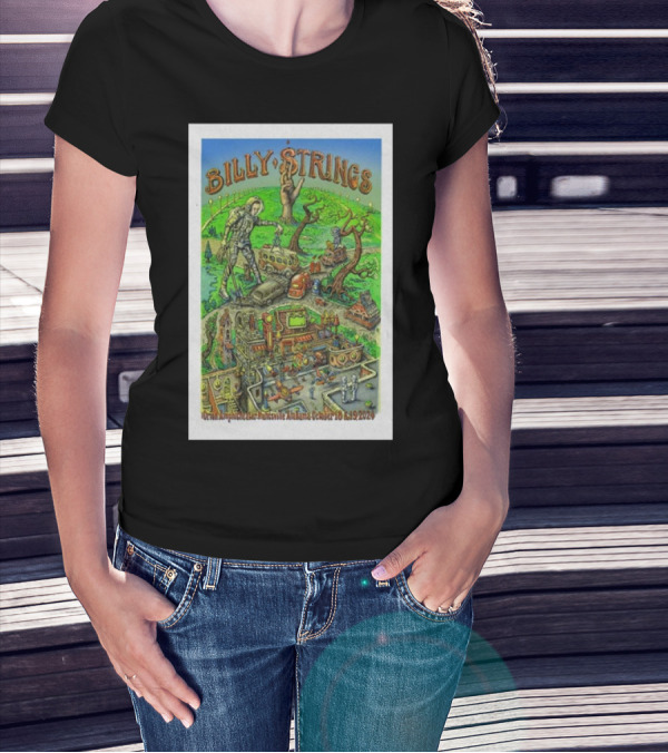 Billy Strings Orion Amphitheater Huntsville Alabama October 18-19 2024 Tour T-Shirt