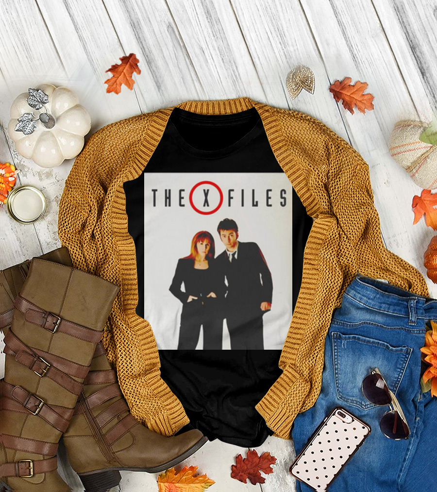 The X Files Doctor Who David Tennant Gillian Anderson T-Shirt
