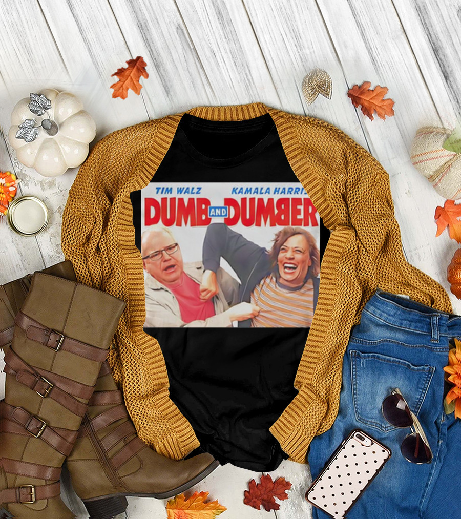 Tim Walz Kamala Harris Dumb and Dumber Cover T-Shirt