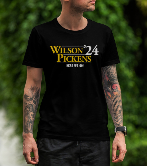 Wilson Pickens ’24 Here We Go T-Shirt