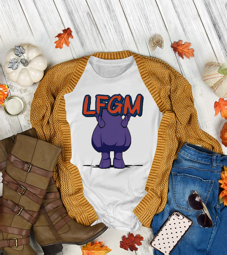 Grimace Holding LFGM Sign T-Shirt