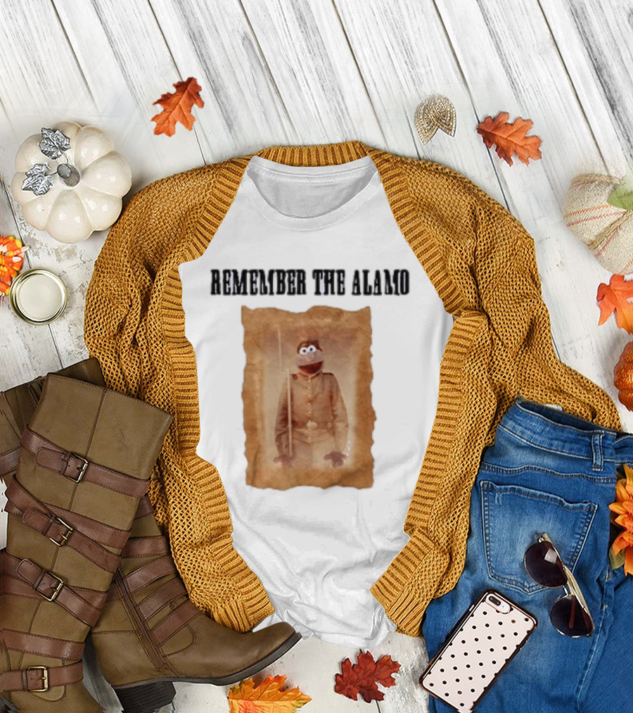 Remember The Alamo Funny Puppet T-Shirt