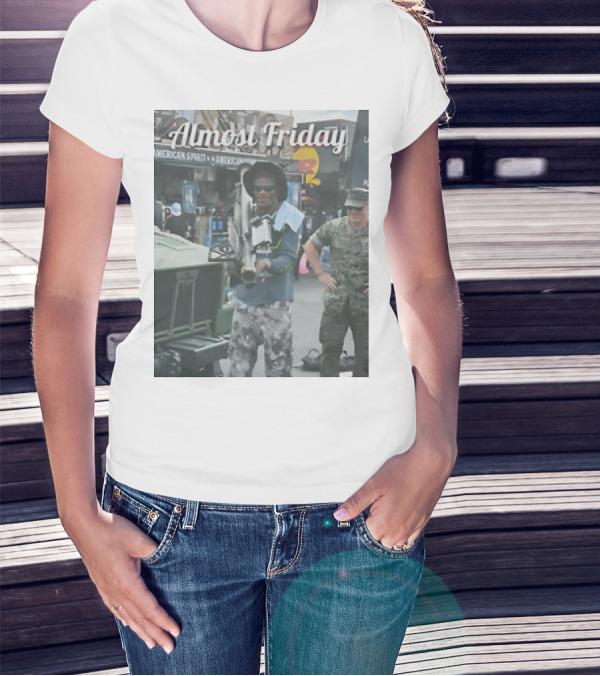 Almost Friday Rocket Launcher Fun Lamar Jackson T-Shirt