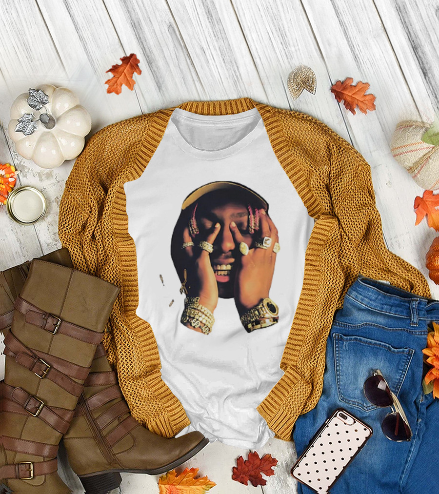 Lil Yachty Rap Hip Hop Jewelry Face Expression T-Shirt